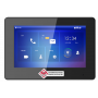 7" Touchscreen Innenstation Monitor in schwarz